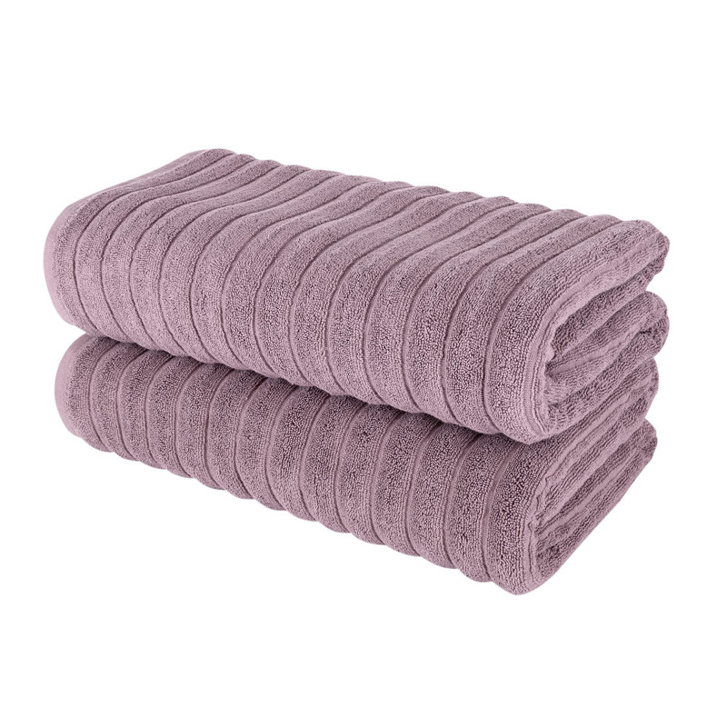 Odyle Turkish Cotton Bath Sheet, Mauve
