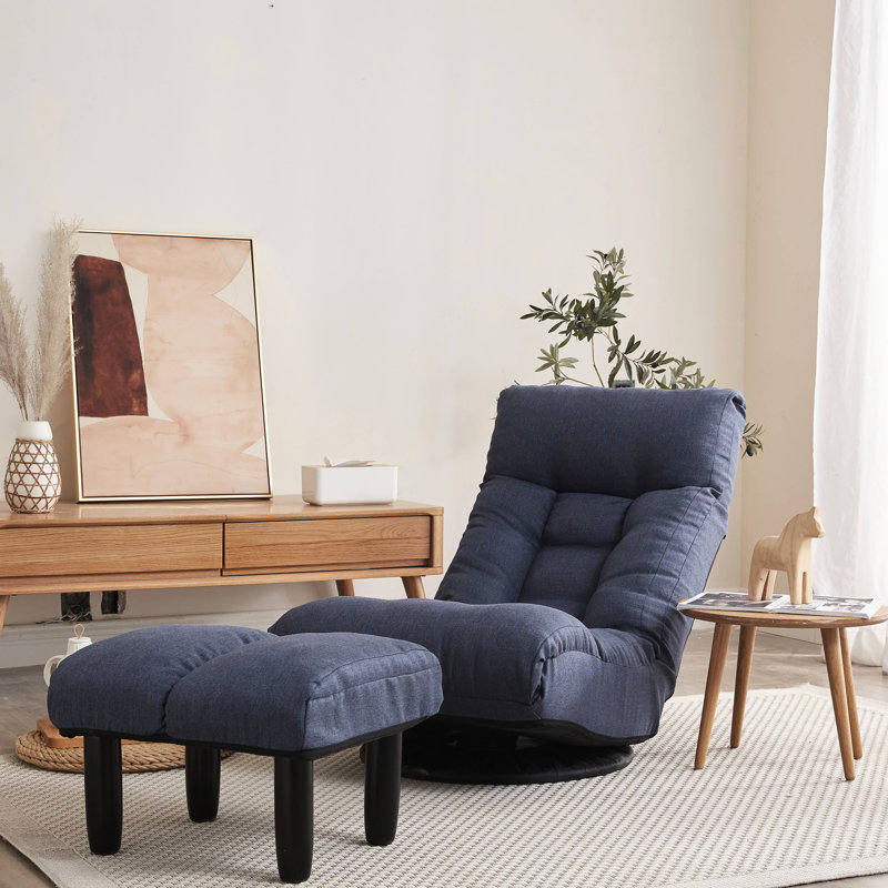 Ergonomic Bedroom Chair With Linen Filler, Adjustable Sections - For Comfort Chair, 38.12 Lb Construction
