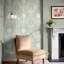Laura Ashley, papier peint vert sauge Josette