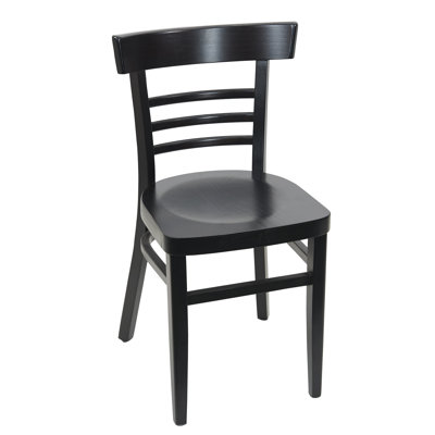 Giulia 17.8 " H Beech Solid Wood Side Chair