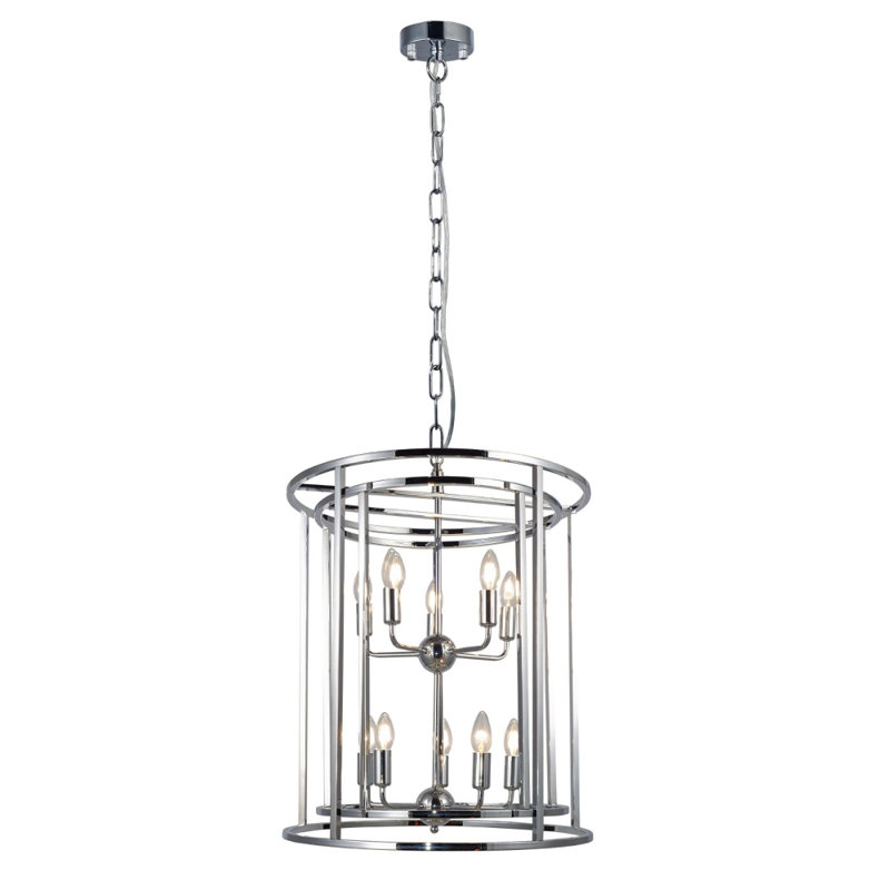 Afifa 10 - Light Single Pendant, Silver