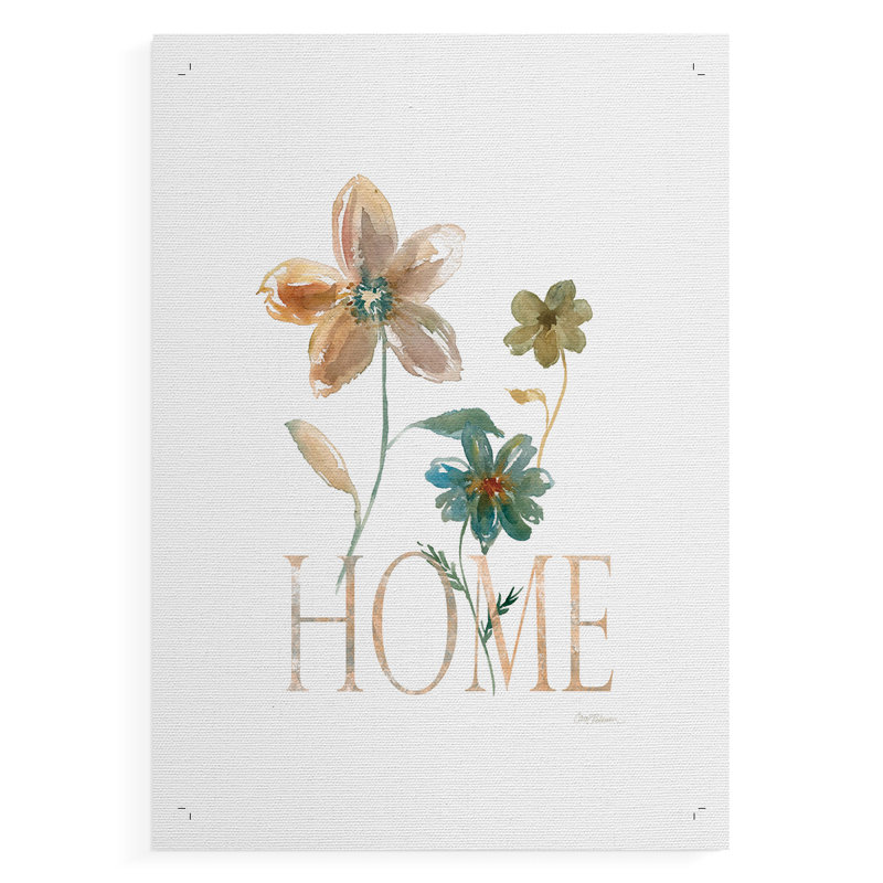 Simple Home - Impression sur toile seulement - NON-CADRE, H 27 po x l 18 po
