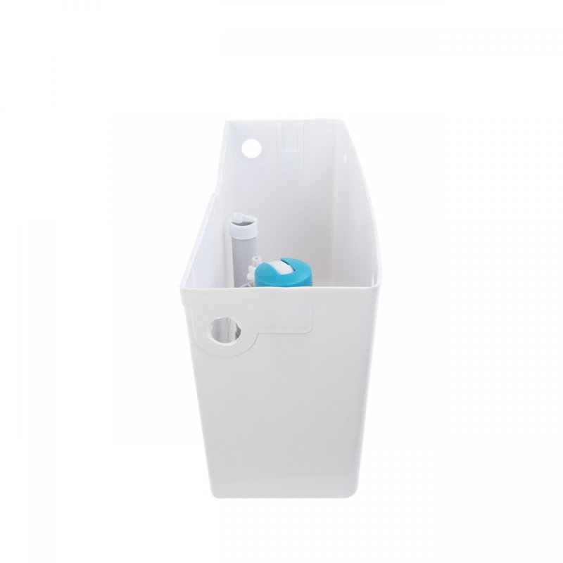 Revêtement de réservoir en plastique pour partie supérieure de toilette