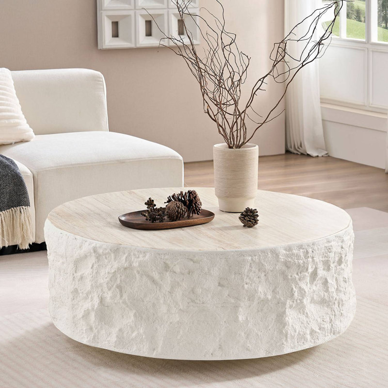 35.43" Fiberglass Center Coffee Table
