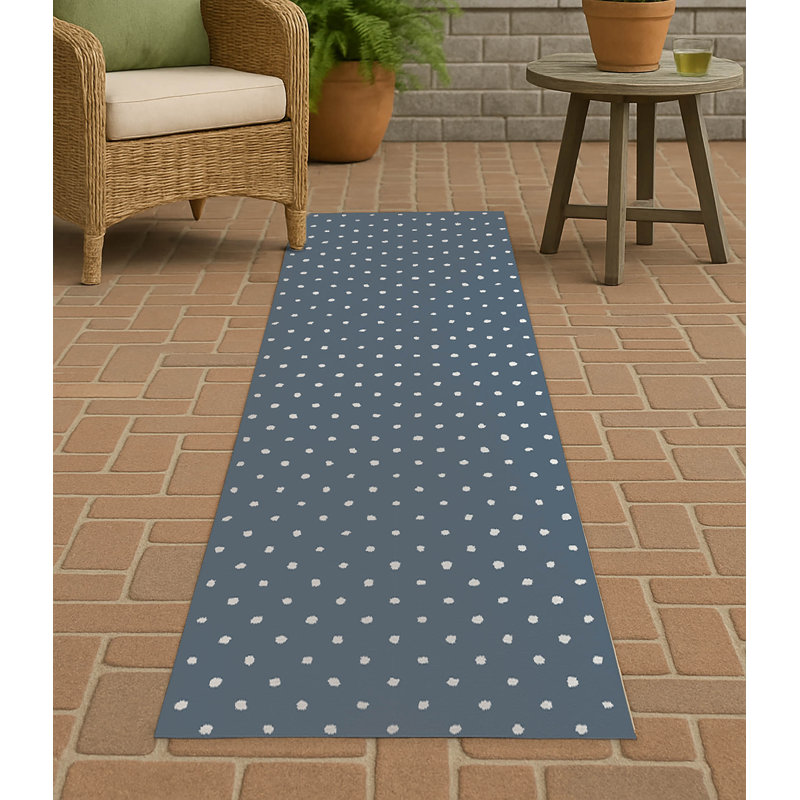Leo Non-Slip Outdoor Rug, Runner 2'6" x 8'