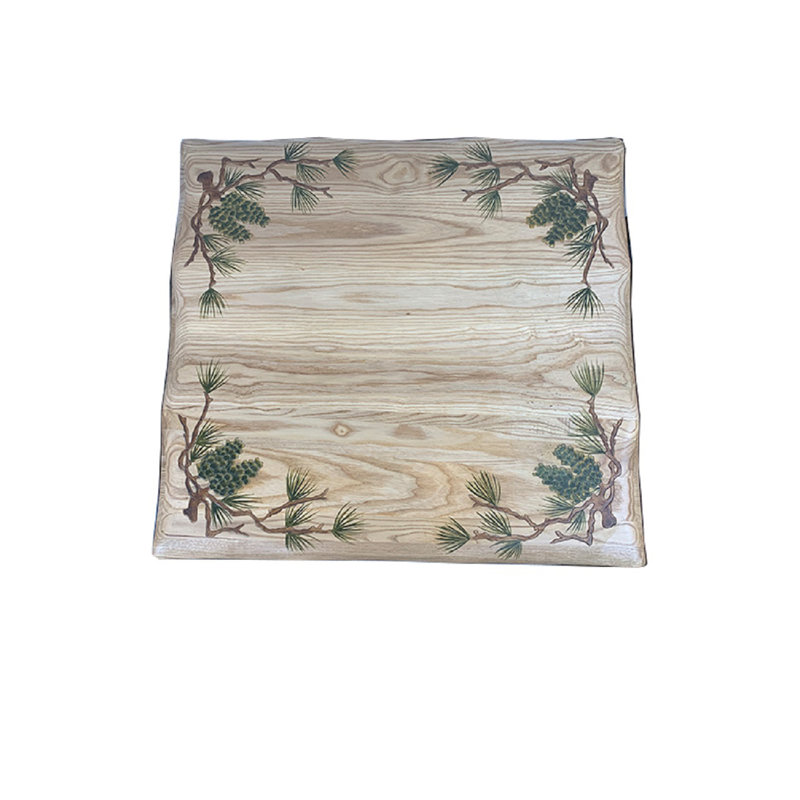 Leer Solid Wood End Table