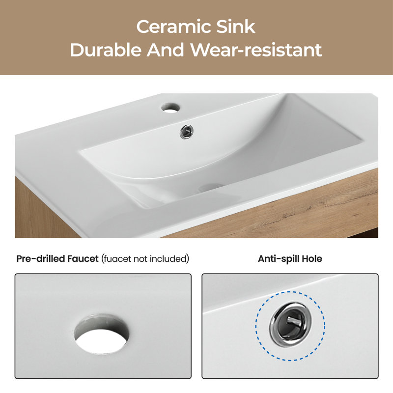 Ensemble de meuble-lavabo simple 35,9 "