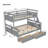Haven Bunk Bed With Modern Style, Solid Wood And MDF-926039444-926039449
