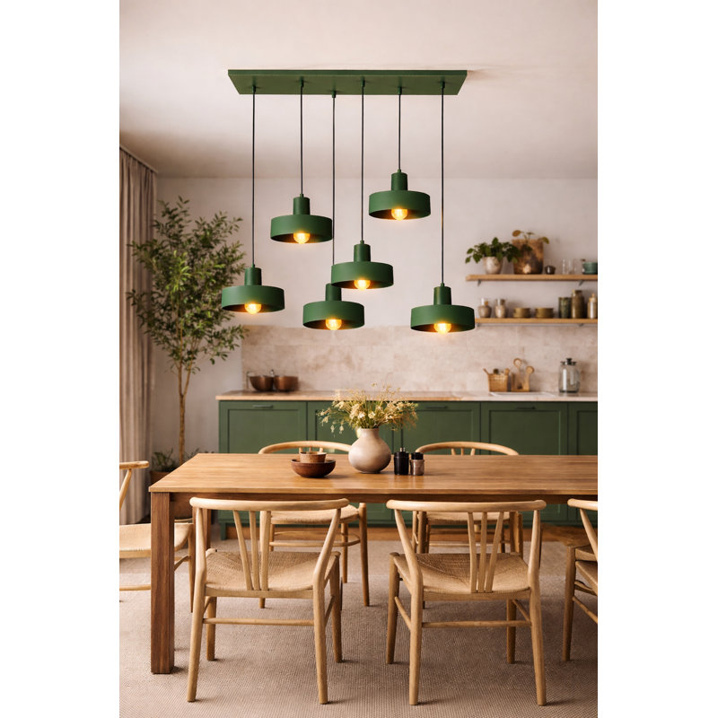 - Light Pendant, Matte Green