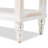 Eversole - Console Table with 2 Baskets - Weathered Wood, Weathered White Finish-810328203