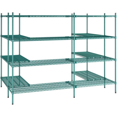 Poynton 84'' W Metal Shelving Unit