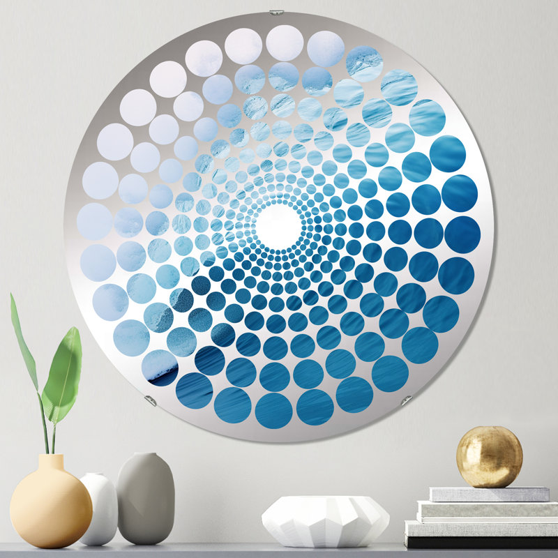 Elaura Circle Mirror, 23.6" x 23.6"