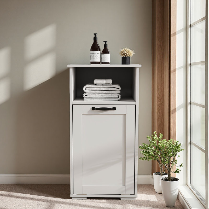 Armoire de buanderie avec 1 sac doublure amovible