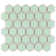 Hudson Due 2" X 2" Hex Porcelain Mosaic Floor and Wall Tile