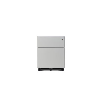 Trudeau 422cm Wide 2 -Drawer Mobile Steel File Cabinet