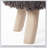 Rectangle Upholstered Wool Ottoman