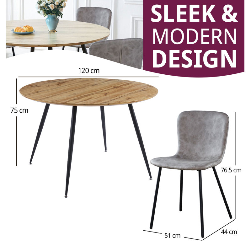 Mose 4 - Person Dining Set