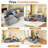 Modular Sectional Sofa With Chaise, Modern L Shaped Cloud Couch With Deep Seat, For Living Room And Bedroom, No Assembly Required-908505908
