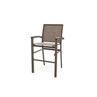 Chaise de café empilable en aluminium Bazza