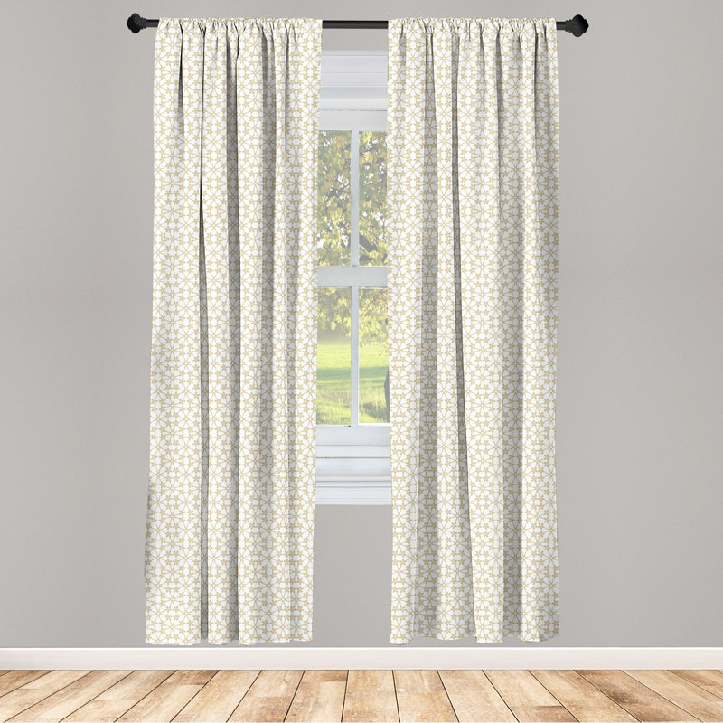 Semi-Sheer Rod Pocket Sliding Panel, 28" x 63"