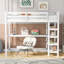 Lit mezzanine avec tablettes de rangement et bureau sous le lit-1341792793-1341792792