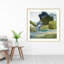 Bean Fileds Tall Trees - Cadre photo, reproduction d'art sur papier-1221242305-1221242334