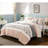 Dawn 6 Piece Blush King/ King Quilt , Cotton , Reversible With Pillow Amalgamations King, Blush, Ornaments-119105645-119105644