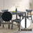 Exquisite Wooden Fixed Dining Table For Stylish Dining Experience