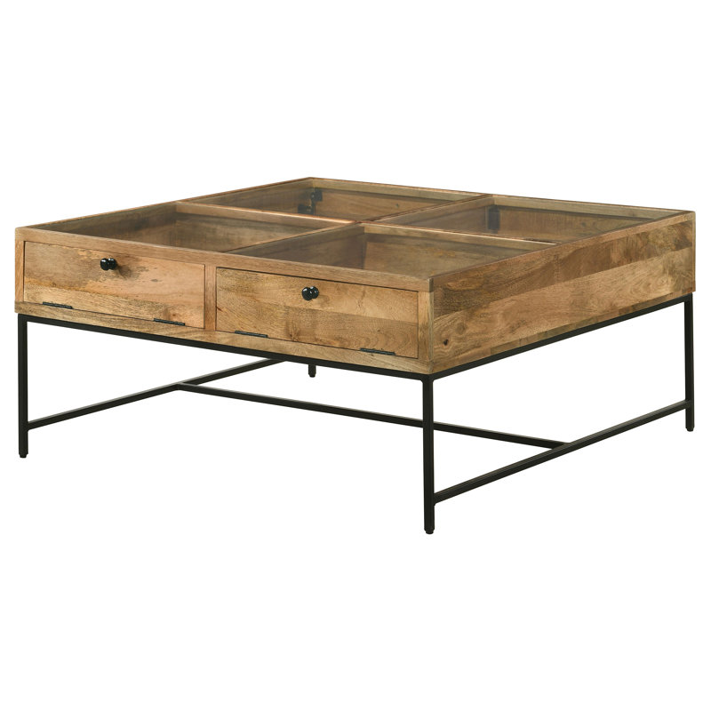 Table basse à 4 tiroirs Semaj
