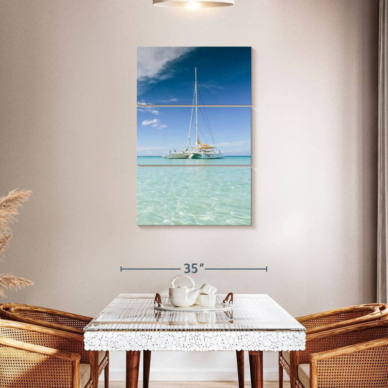 Mehar Catamaran, 65" H x 42" W