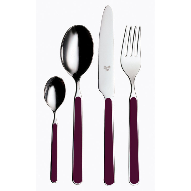 Fantasia Flatware Set - 24 Pieces - Vicuna, Light Blue