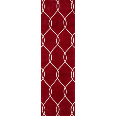 Bassett Hand Tufted Geometric Indoor Rug