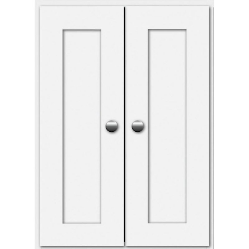 Simplicity Bathroom Cabinet, Satin White