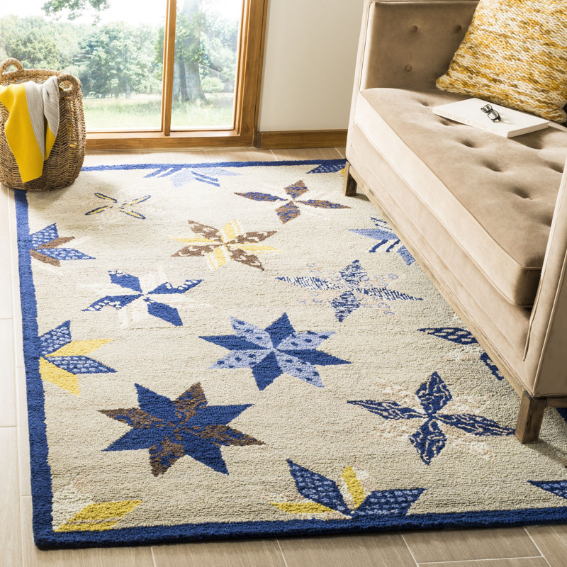 Tapis en laine touffeté à la main Alonii Martha Stewart, Rectangle 9 pi 6 po x 13 pi 6 po