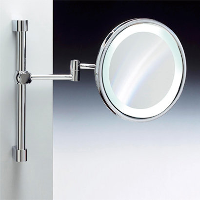Metal Wall Mirror, Chrome