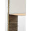 Anne-Marie Barton Fumar 34" Statement Table Lamp in Ridged Carbon with BouclÃ© Shade-1415204229
