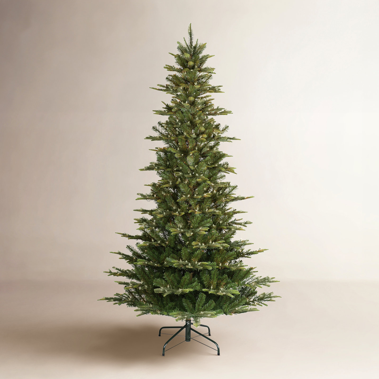 108' Lighted Artificial Fir Christmas Tree