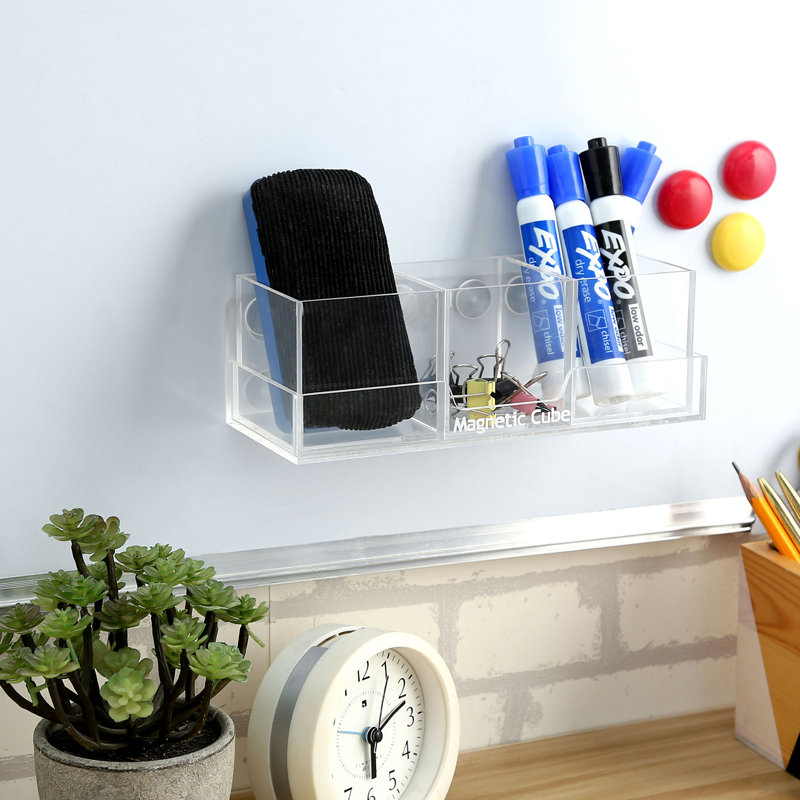 Olen Plastic Desk Organizer Set