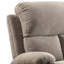 Fauteuil inclinable avec accoudoirs coussinés