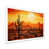 White Single Picture Framed