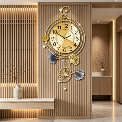 Iron Grandfather Wall Clock