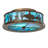 Eawood Glass Semi Flush Mount