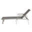 Ensemble de chaises longues en aluminium Oxton