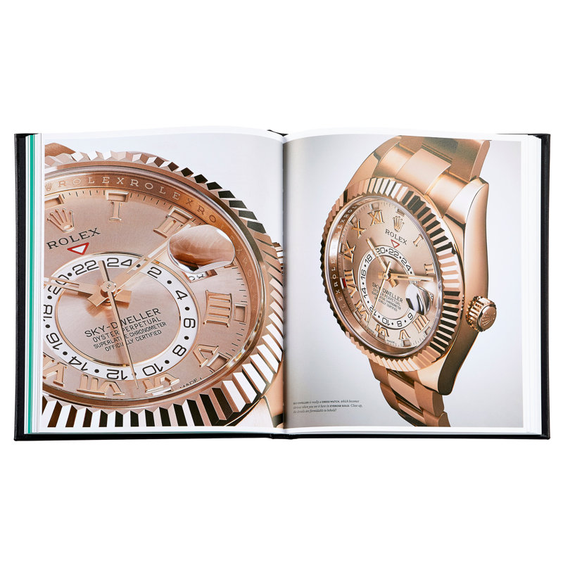 The Book Of Rolex Leather Bound Book