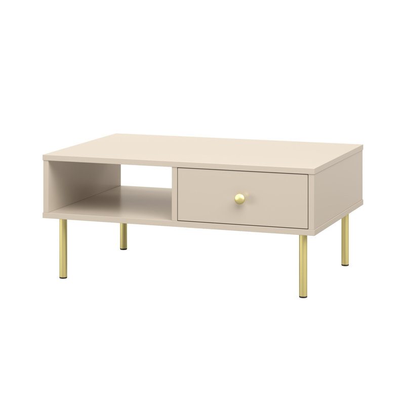 Four Leg Coffee Table, Cashmere