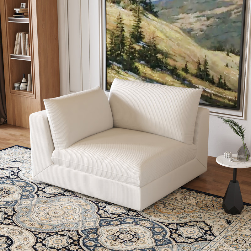 Upholstered Corner Chair