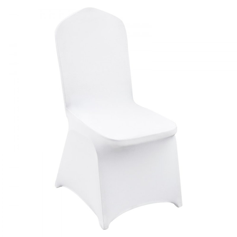 Housses de chaise pliantes en spandex extensible, housse de chaise ajustée universelle, lavable amovible