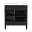 Meuble-lavabo de 30 po avec lavabo supérieur-918842881