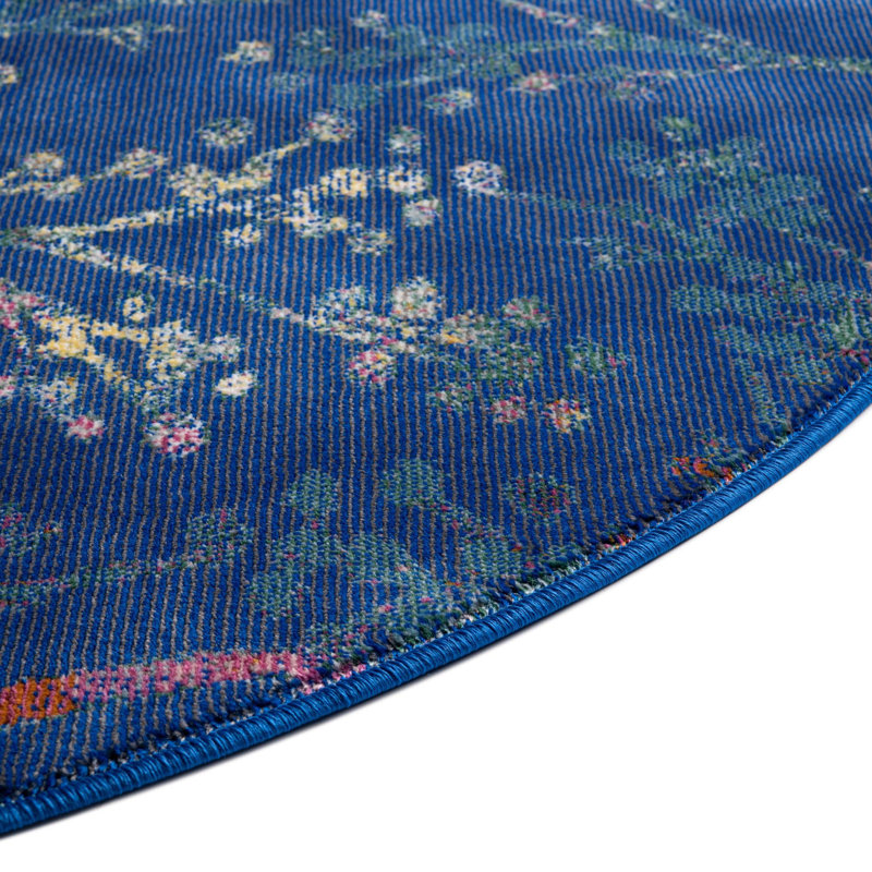 Antony Floral Indoor Rug, Round 3'3"