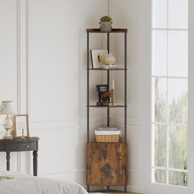 Skakke Corner Bookcase by 17 Stories